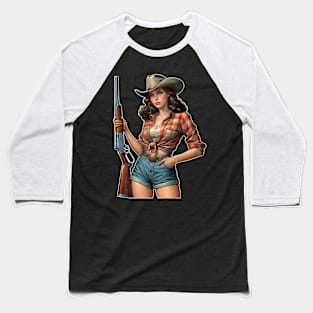 Cowgirl Baseball T-Shirt